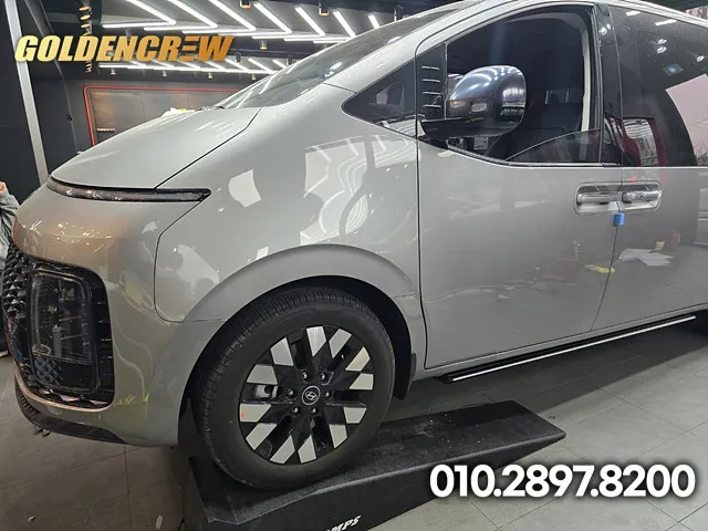 Hyundai Staria body kit - Hyundai Staria Body Kit Installation Review photo 4
