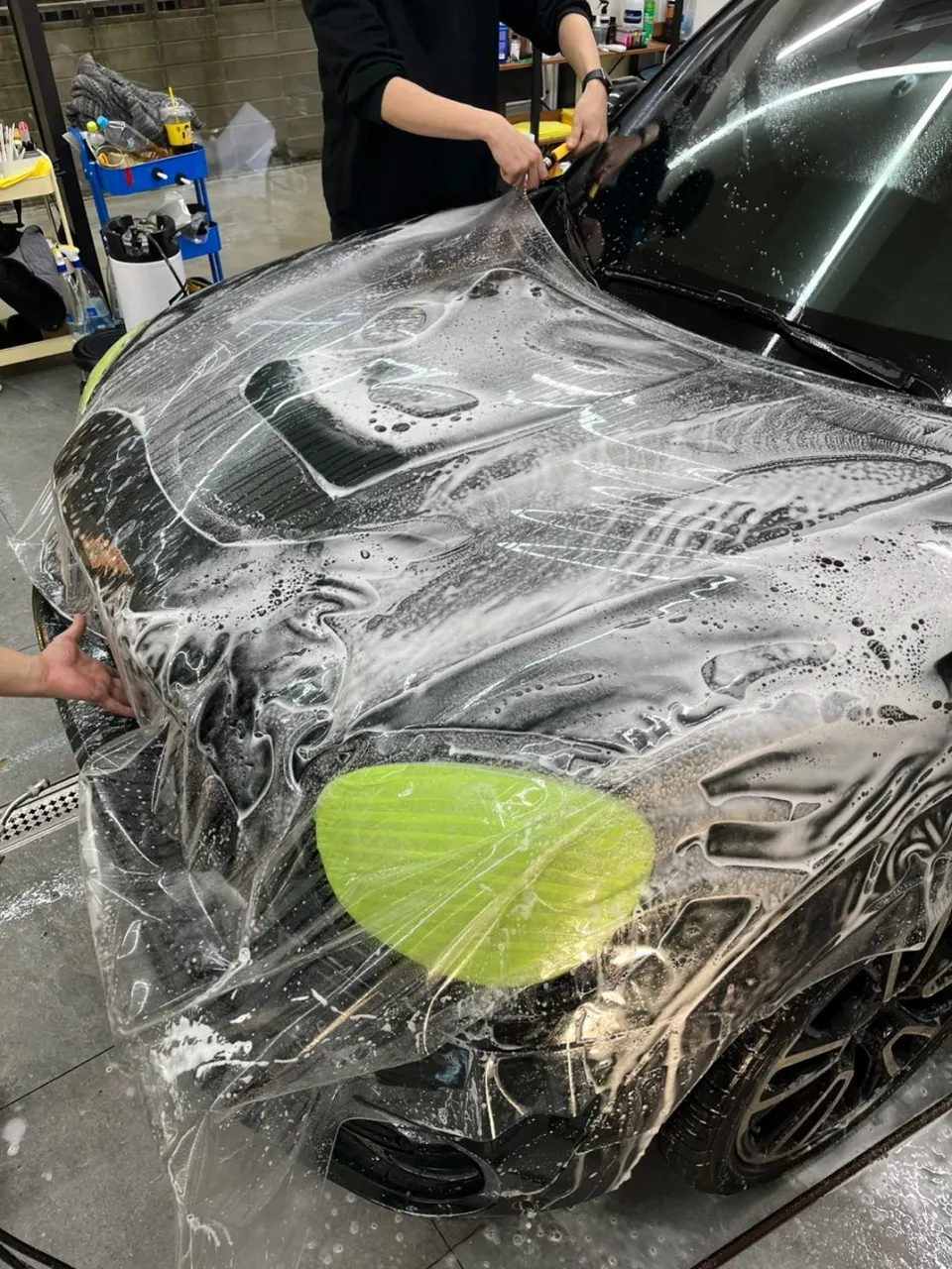 MINI Countryman PPF施工事例｜韓国での実例紹介 施工写真 2-2