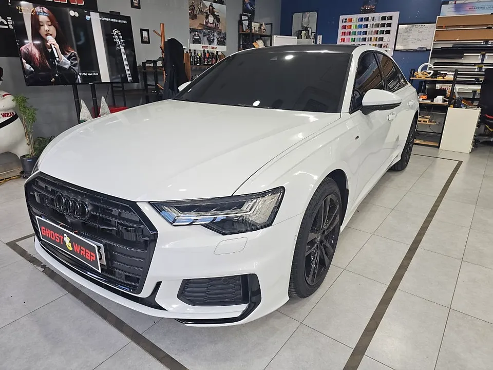 Audi A6 PPF施工事例|費用目安と仕上がり 施工写真 2-1