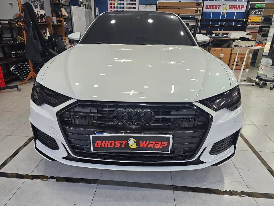 Audi A6 PPF施工事例|費用目安と仕上がり 施工写真 1-3