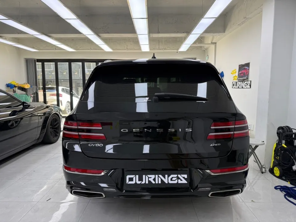 Genesis GV80 vinyl wrap - Genesis GV80 Vinyl Wrap Review: Chrome Delete Cost & Results photo 3