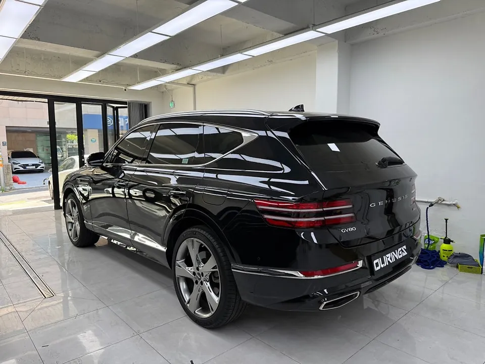 Genesis GV80 vinyl wrap - Genesis GV80 Vinyl Wrap Review: Chrome Delete Cost & Results photo 4