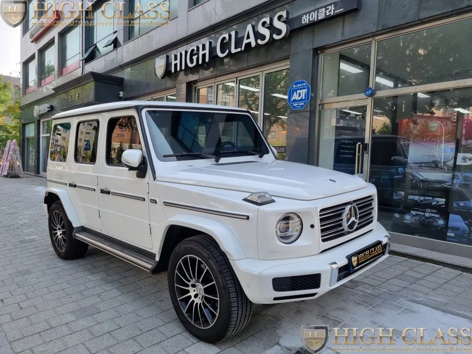 Mercedes-Benz G-Wagon android head unit installation result