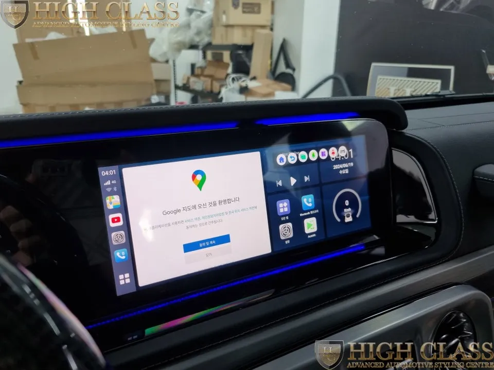Mercedes-Benz G-Wagon android head unit - Mercedes-Benz G-Wagon CarPlay Retrofit Installation Review — Cost photo 3