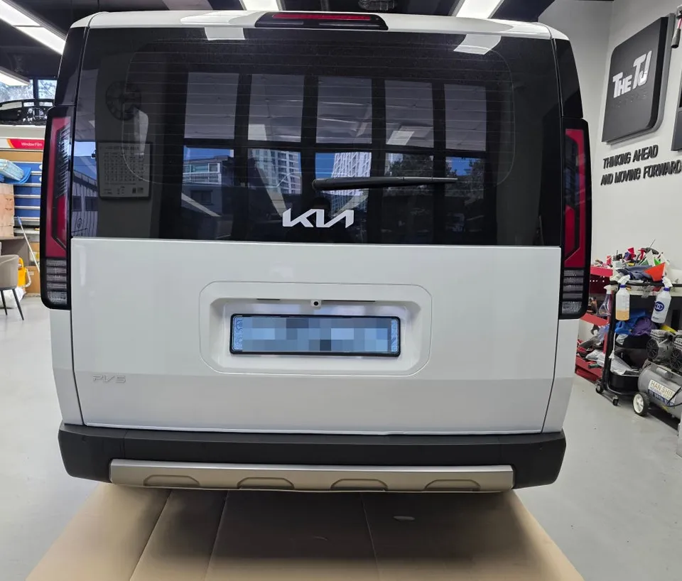 Kia PV5 car accessories - Kia PV5 Tow Hitch Installation Review — Enhanced Capability photo 3