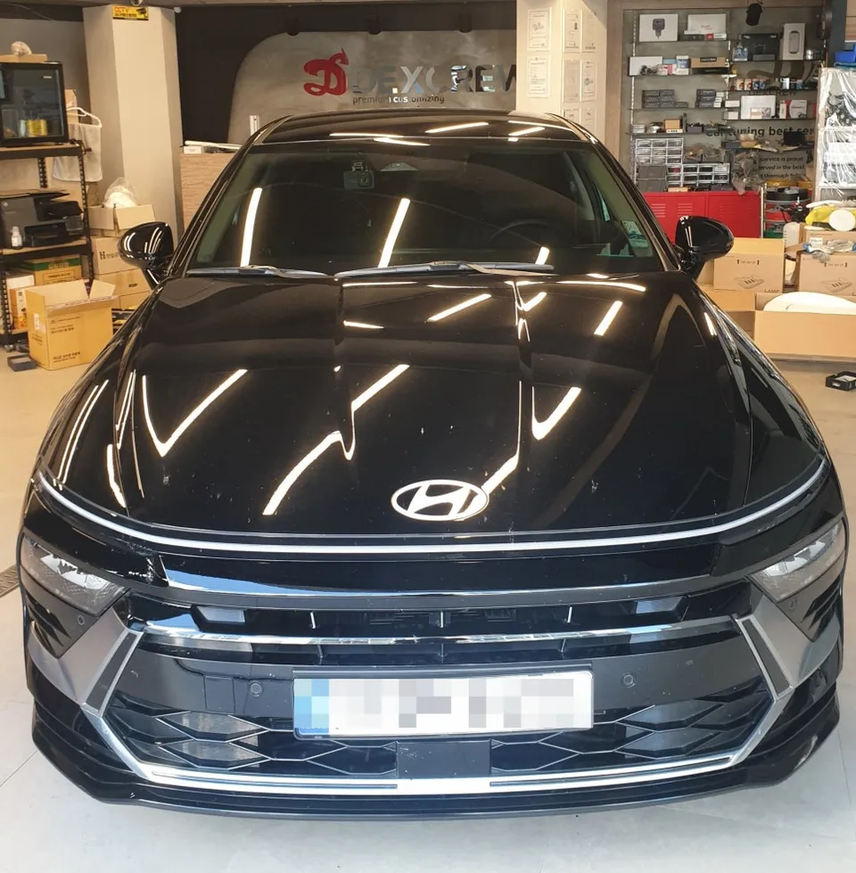 Hyundai Sonata DN8 seat ventilation installation result