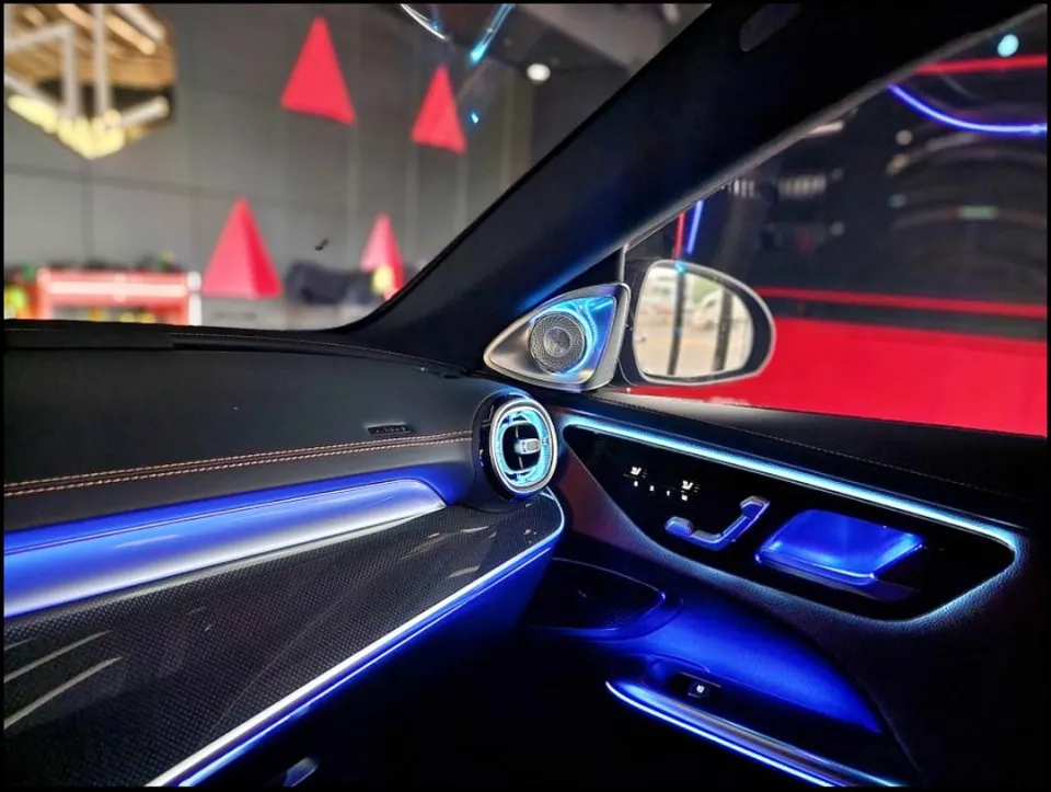 Mercedes-Benz C-Class Ambient Lighting Review After