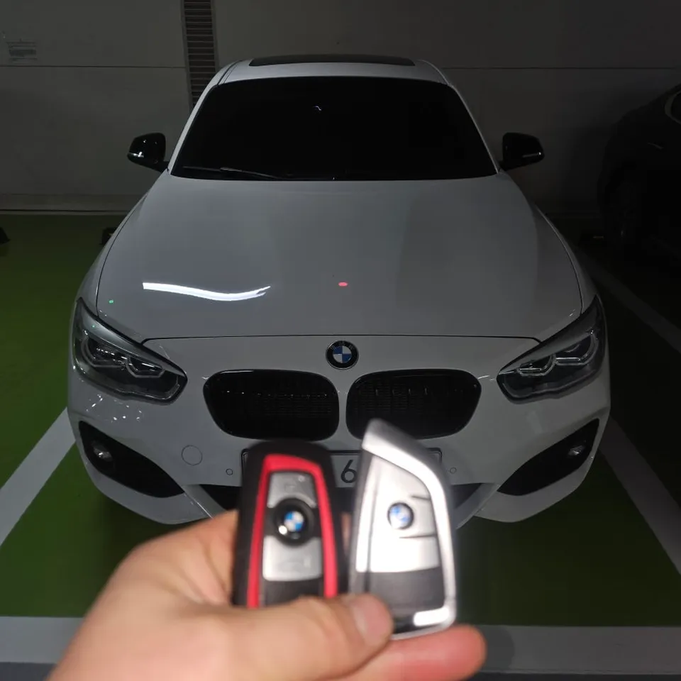BMW 118d oem options installation result