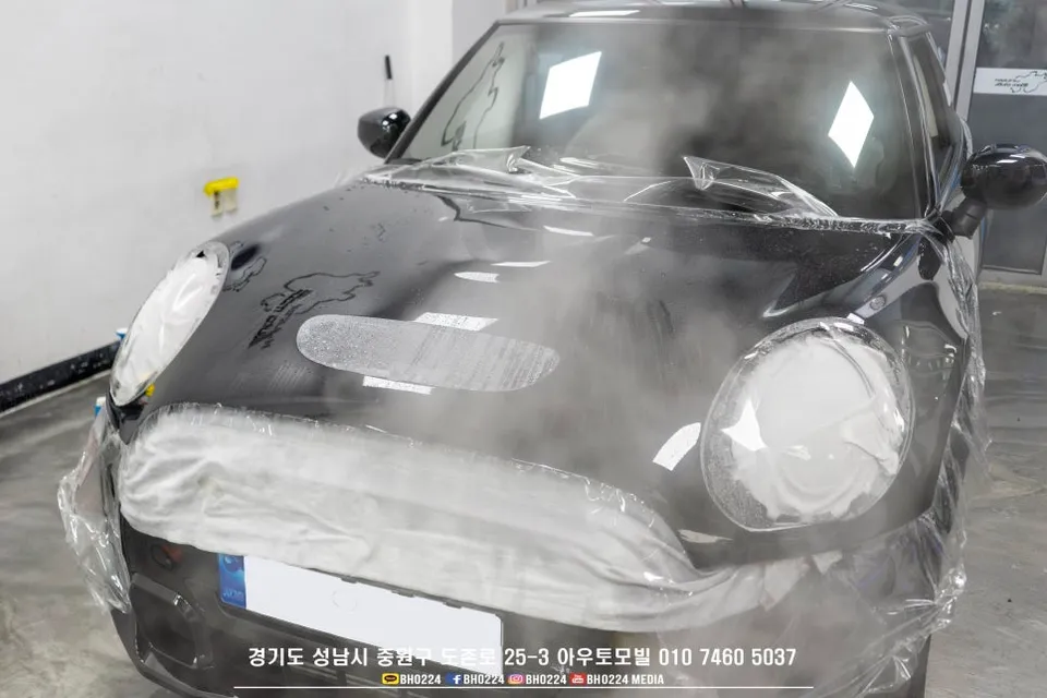 BMW MINI CooperのPPF施工事例|費用目安・仕上がり 施工写真 2-2