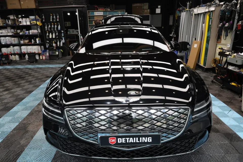 Genesis G80 Electric Paint Correction & Glass Coating Review