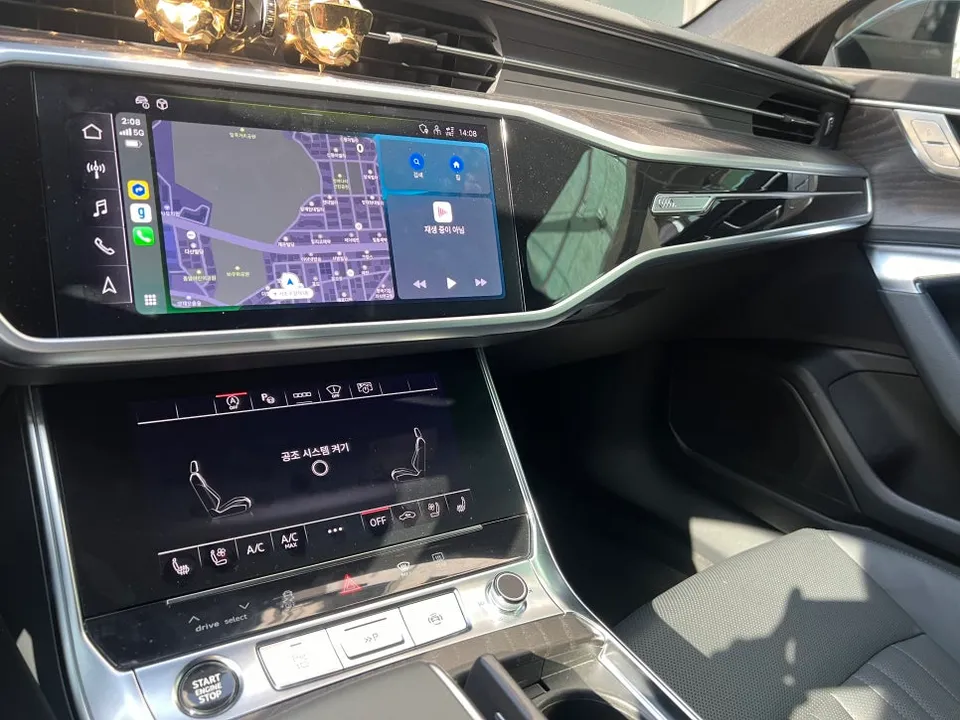 Audi A6の室内PPF施工事例|高級感と保護を両立 施工写真 3-2