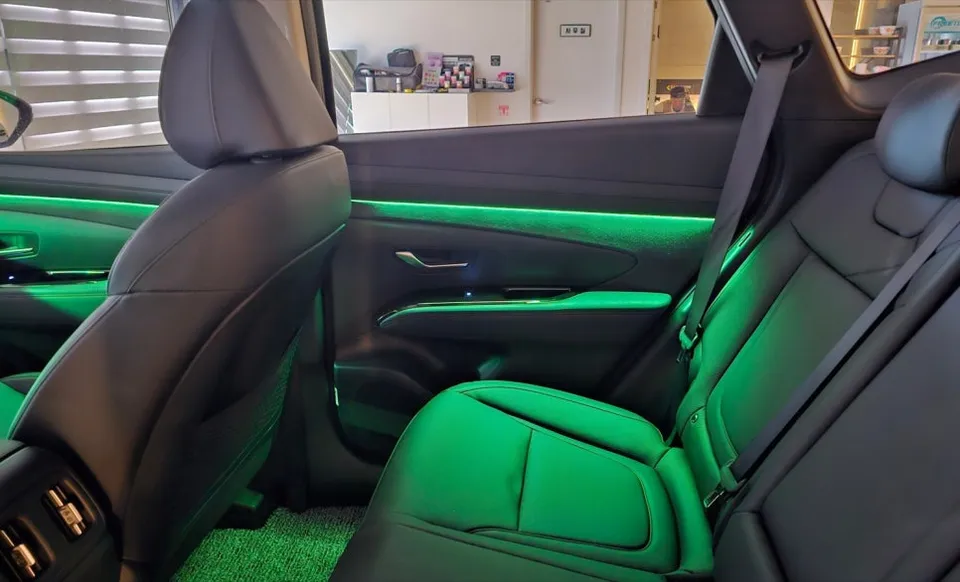 Hyundai Tucson Ambient Lighting Review — Hidden Install, $150-280K photo 2