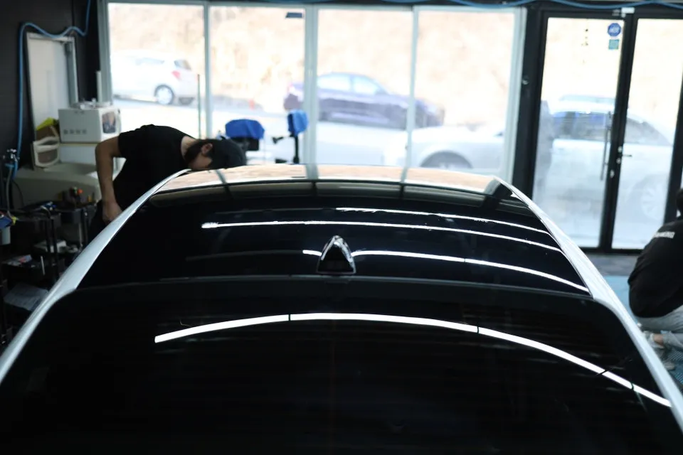 Genesis G70のカーフィルム施工事例｜費用目安・仕上がり 施工写真 3-3