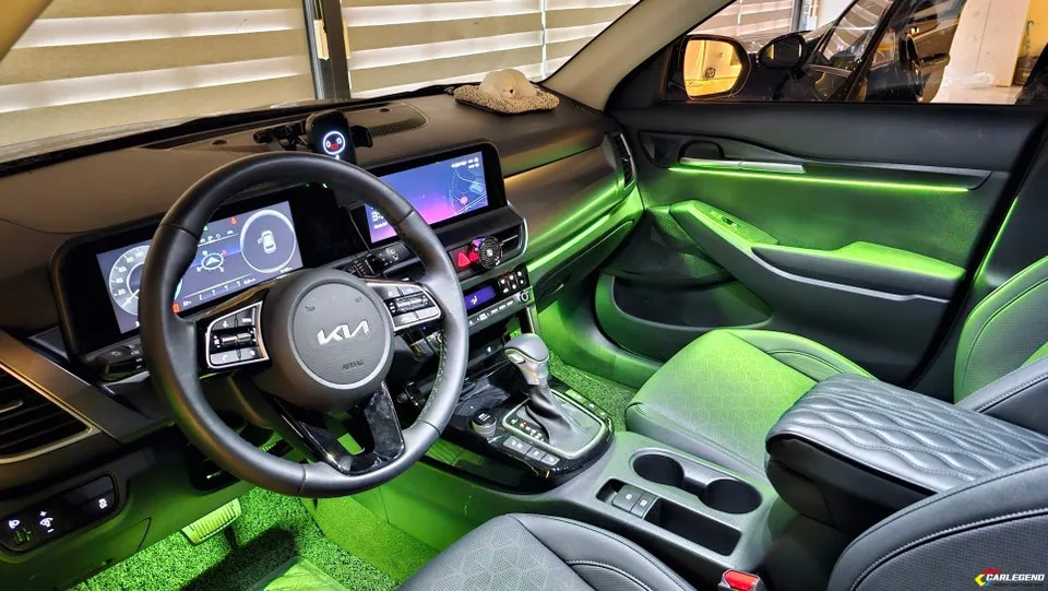 Kia Seltos ambient lighting - Kia Seltos Ambient Lighting Review: Seamless Interior LED Upgrade photo 4