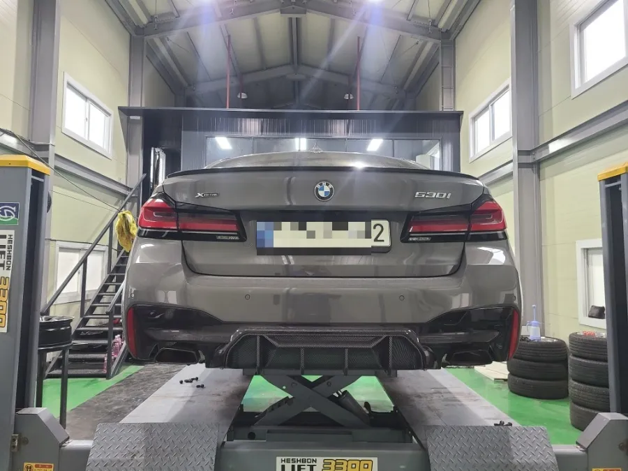 BMW 530i G30 wheel repair - BMW 530i G30 Wheel Repair & Painting Review photo 3