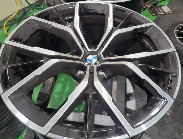 BMW 530i G30 wheel repair - BMW 530i G30 Wheel Repair & Painting Review photo 5