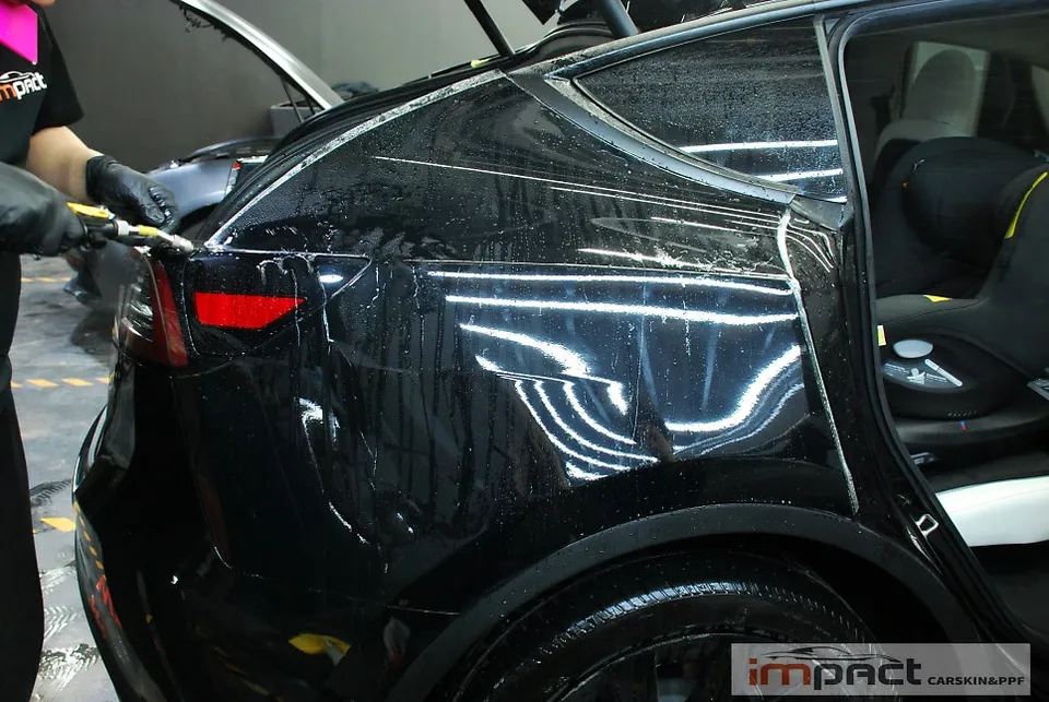Tesla Model YのPPF施工事例｜韓国での実例 施工写真 1-3