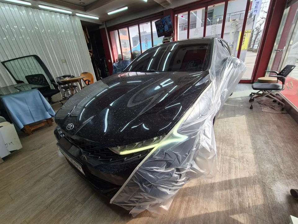 Kia K5のカーフィルム施工事例｜費用目安と仕上がり 施工写真 2-2