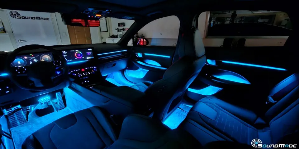 Hyundai Sonata DN8 ambient lighting - Hyundai Sonata DN8 Ambient Lighting Review: Cost & Results photo 3