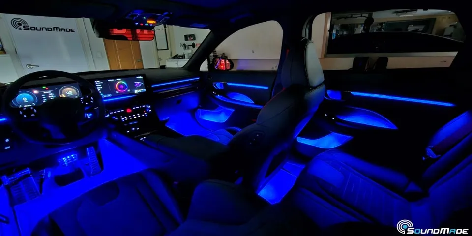 Hyundai Sonata DN8 ambient lighting - Hyundai Sonata DN8 Ambient Lighting Review: Cost & Results photo 4