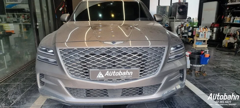 Genesis GV80 ceramic coating installation result