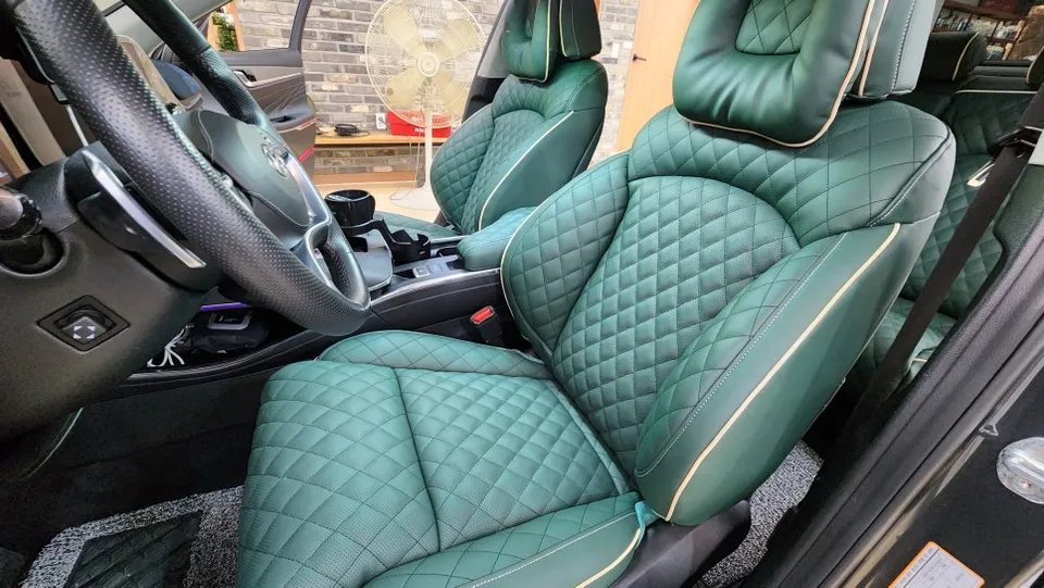Hyundai Grandeur IG interior customization installation result
