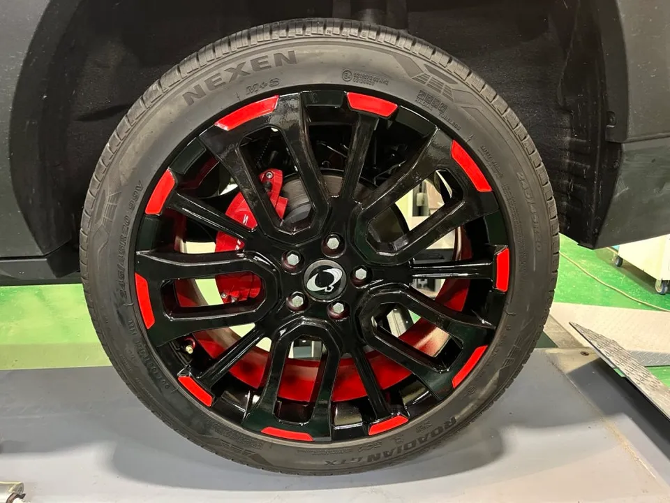 KG Mobility Torresのホイールリペア・塗装事例 施工写真 2-1