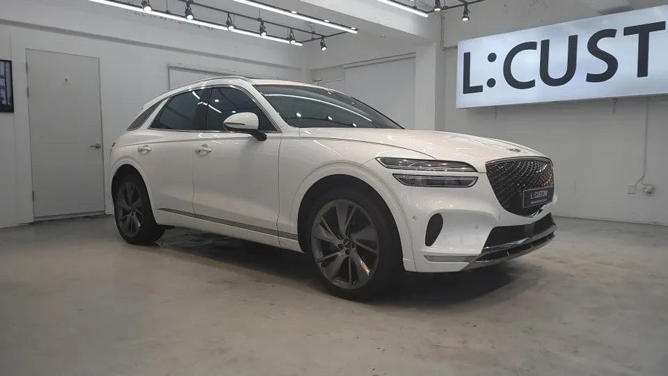 Genesis GV70 ceramic coating installation result