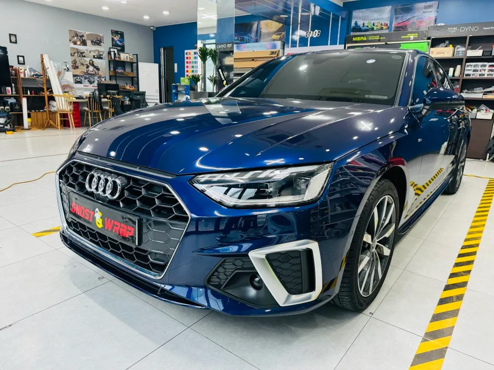 Audi A4 vinyl wrap - Audi A4 Vinyl Wrap Review — Cost & Results photo 3