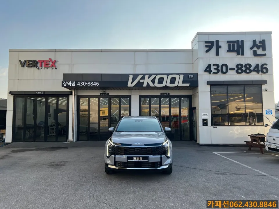 Kia Sportage NQ5のカーフィルム施工事例|費用目安・仕上がり 施工写真 1-1