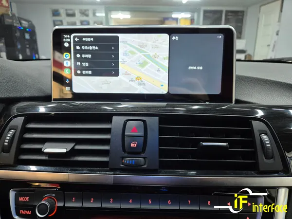 BMW 4 SeriesのAndroid Auto・CarPlay取付事例 施工写真 2-2