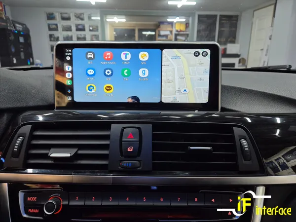 BMW 4 SeriesのAndroid Auto・CarPlay取付事例 施工写真 3-2