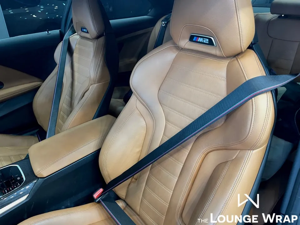 BMW M2 interior customization - BMW M2 Interior Customization: Yellow Seatbelts for a Bold Look photo 4