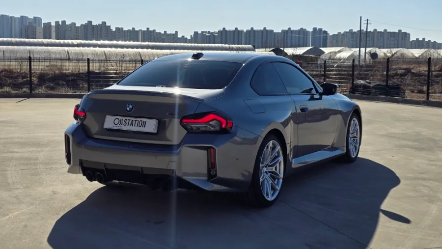 BMW M2のカーフィルム施工事例｜断熱・スモーク 施工写真 2-2