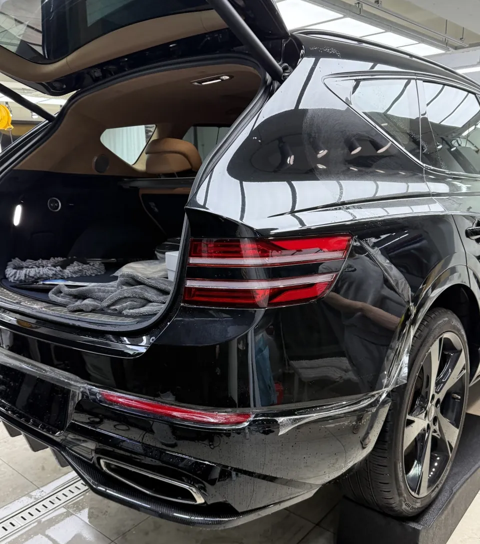 Genesis GV80 PPF施工事例｜費用目安と仕上がり 施工写真 2-3