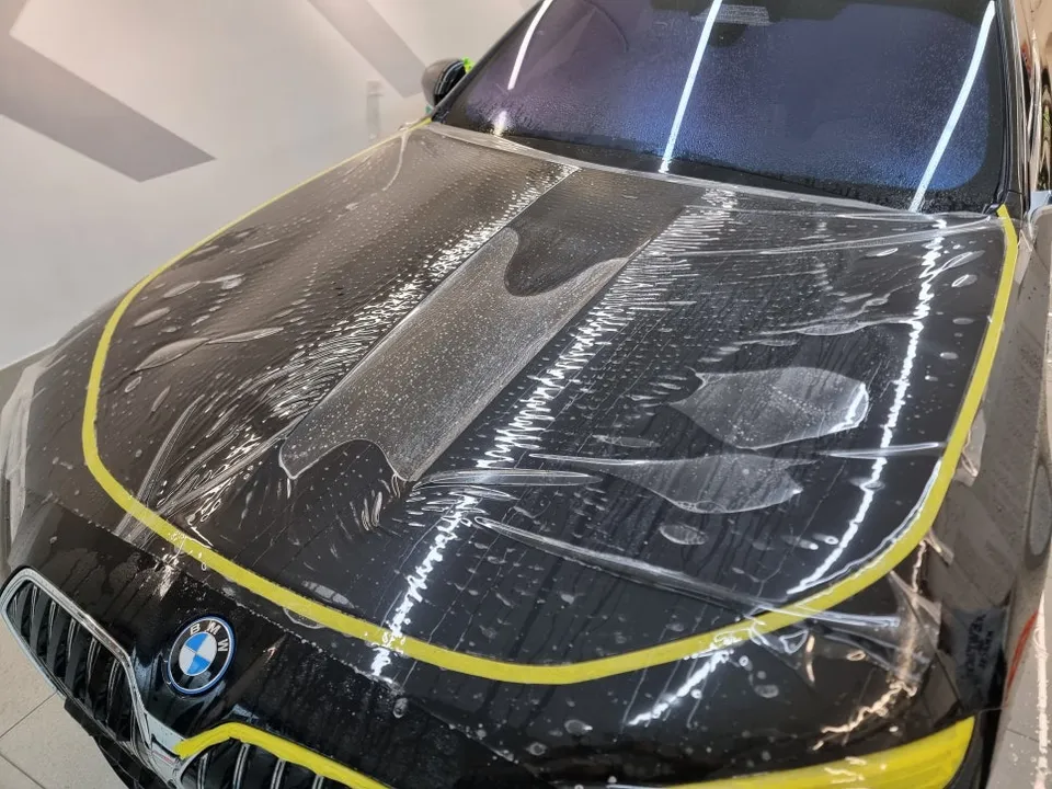 BMW 7 Series G70 PPF施工事例｜韓国での実例紹介 施工写真 3-1