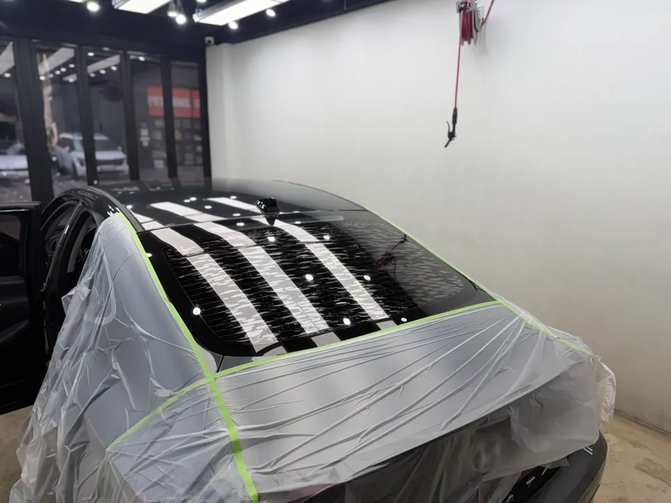 Hyundai Sonataのカーフィルム施工事例|費用目安・仕上がり 施工写真 1-2