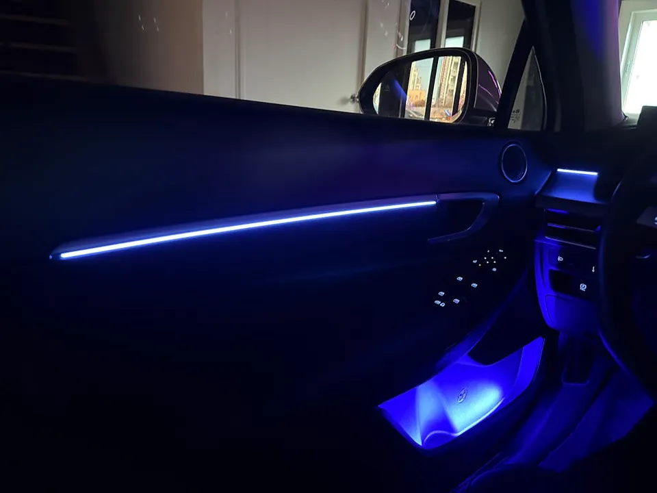 Hyundai Sonata DN8 ambient lighting - Hyundai Sonata DN8 Ambient Lighting Review: Brighter Interior photo 3