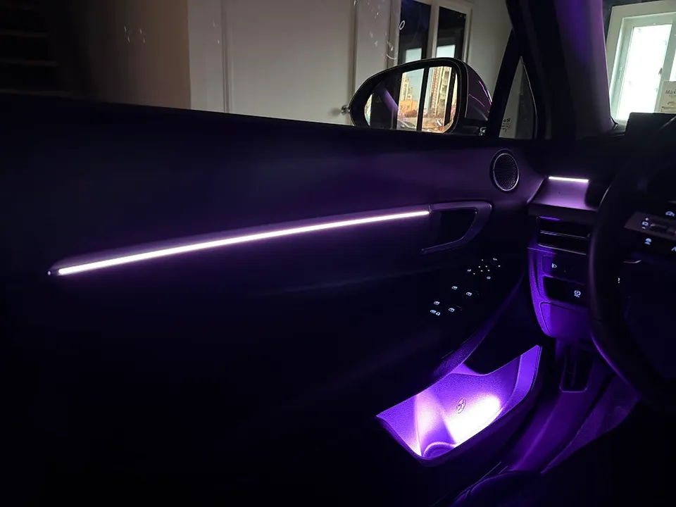 Hyundai Sonata DN8 ambient lighting - Hyundai Sonata DN8 Ambient Lighting Review: Brighter Interior photo 4