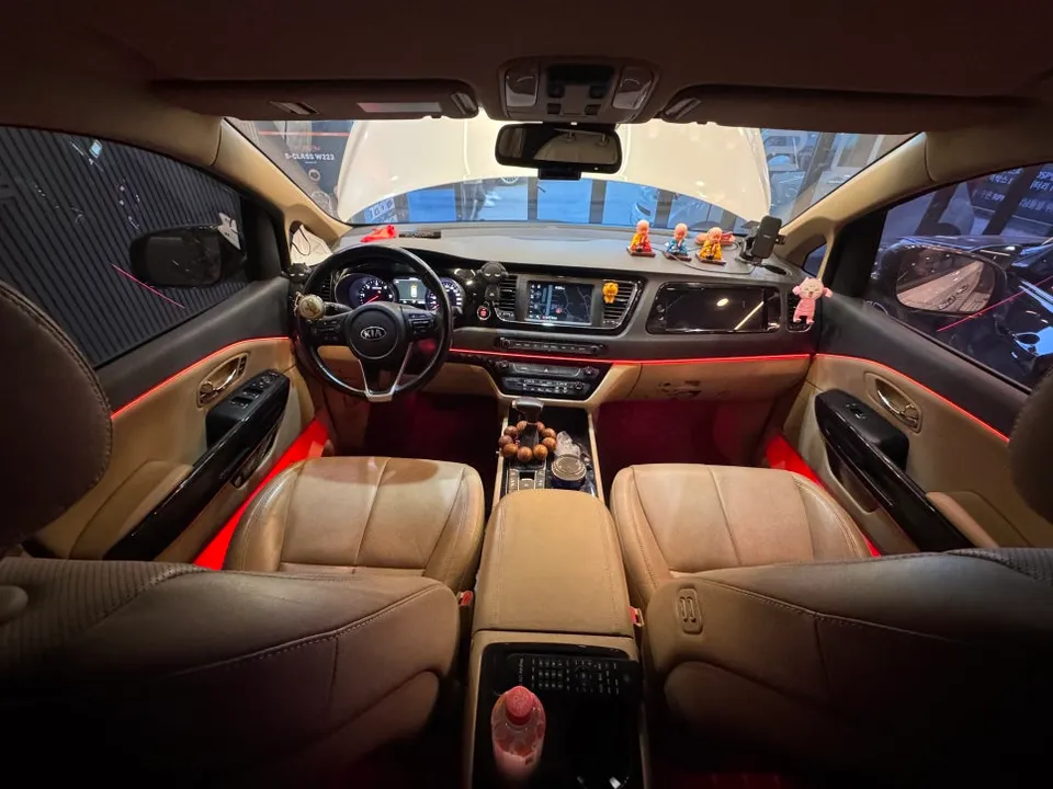 Kia Carnival Hi-Limousine ambient lighting - Kia Carnival Ambient Lighting Upgrade - Luxury Interior LED photo 4