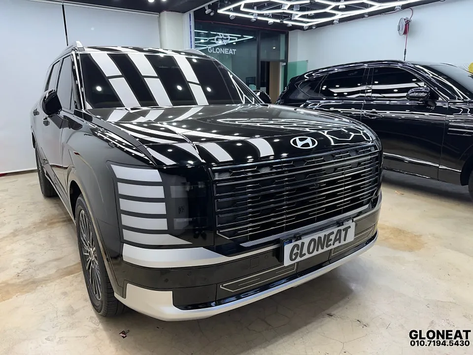 Hyundai Palisade LX3のカーラッピング事例｜費用目安・仕上がり 施工写真 3-1