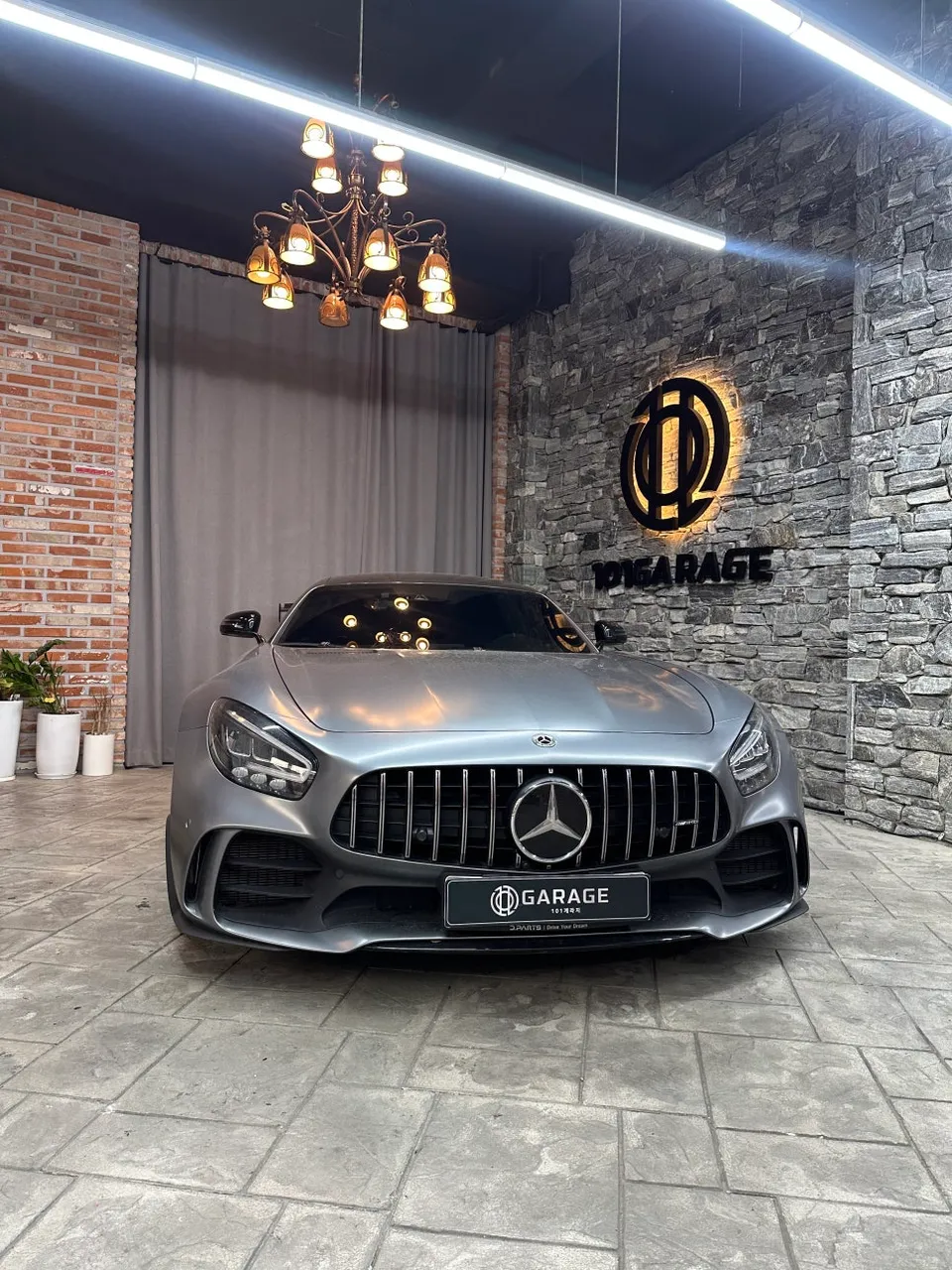 Mercedes-Benz AMG GTのPPF施工事例|韓国での実例 施工写真 1-1
