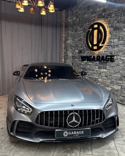 Mercedes-Benz AMG GTのPPF施工事例|韓国での実例 施工写真 3-1