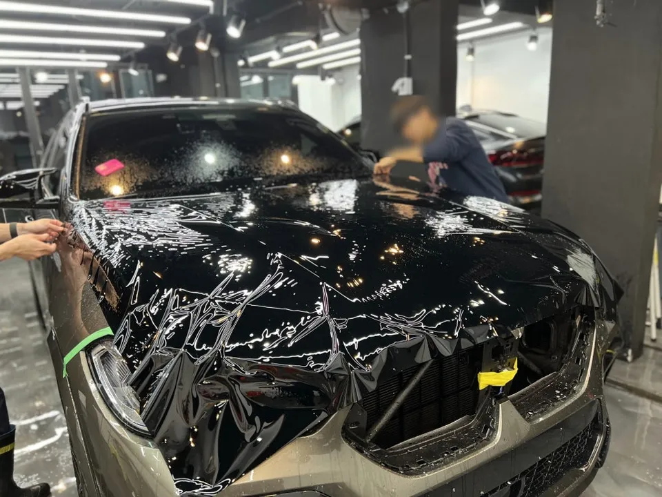 BMW X6 PPF施工事例|韓国での実例と費用目安 施工写真 1-2