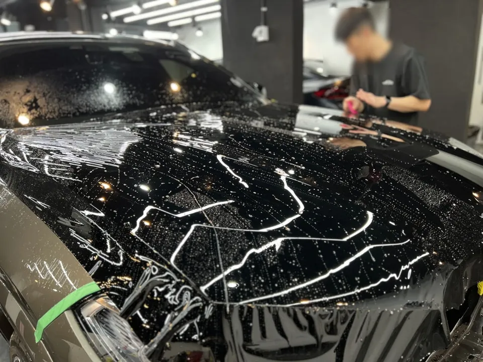 BMW X6 PPF施工事例|韓国での実例と費用目安 施工写真 3-2