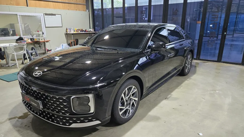 Hyundai Grandeur GN7 ambient lighting installation result