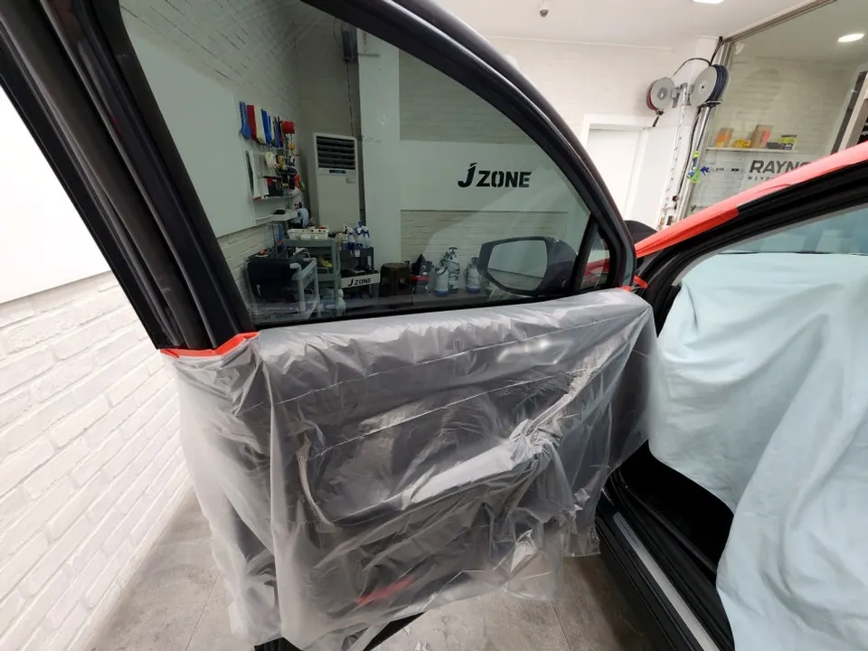 Kia Sportage カーフィルム施工事例|費用目安・仕上がり 施工写真 3-1