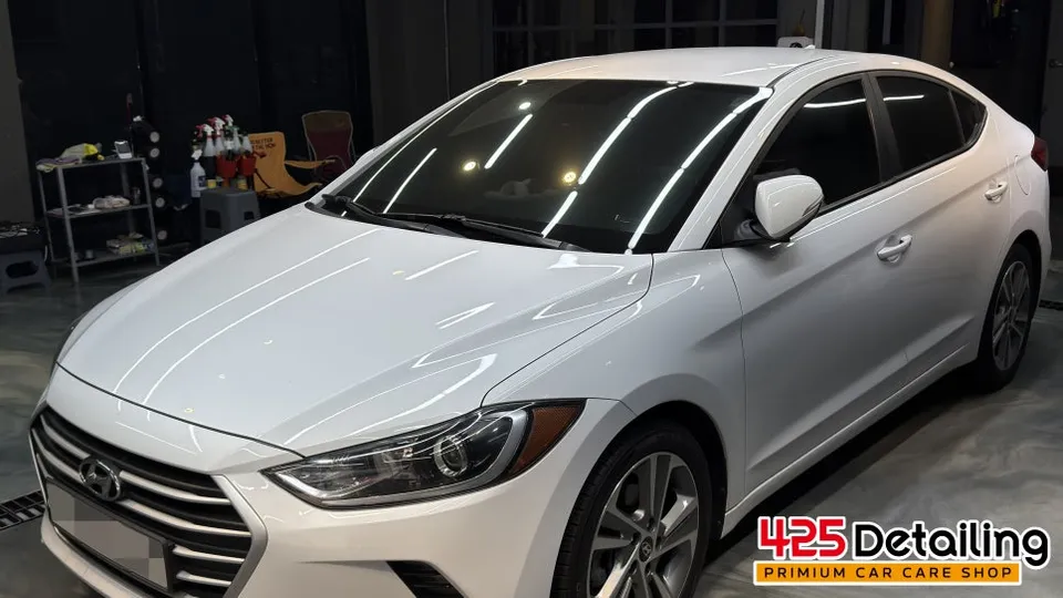 Hyundai Elantra Paint Correction & Glass Coating Review photo 1