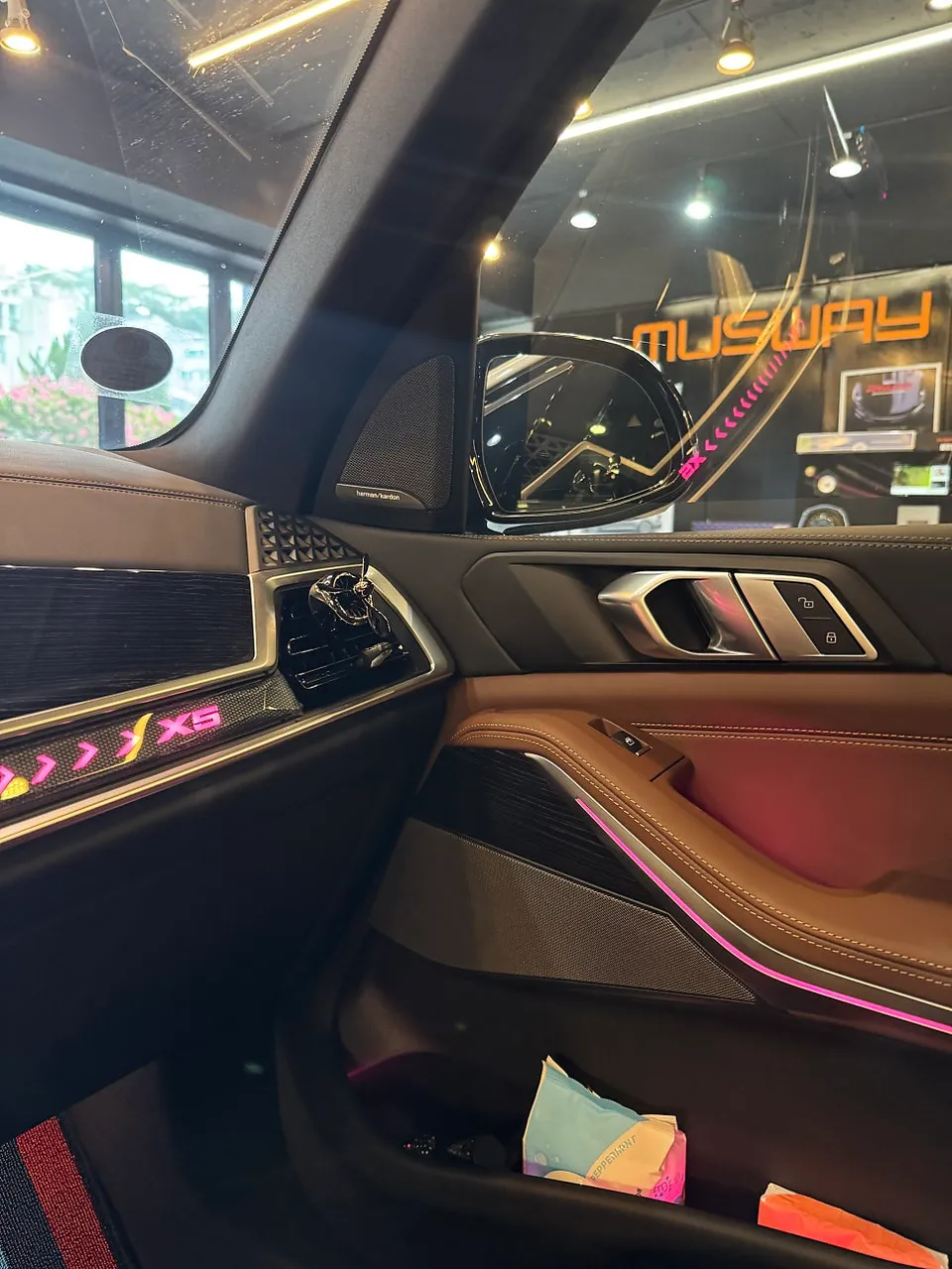 BMW X5 G05 ambient lighting - BMW X5 Ambient Lighting Upgrade Review — Enhanced Interior Ambian photo 4
