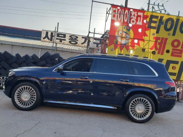Mercedes-Benz GLS X167のホイールリペア・塗装事例 写真